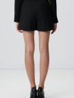 Network Kadın Siyah Yün Karışımlı Şort Network Kadın Siyah Yün Karışımlı Şort