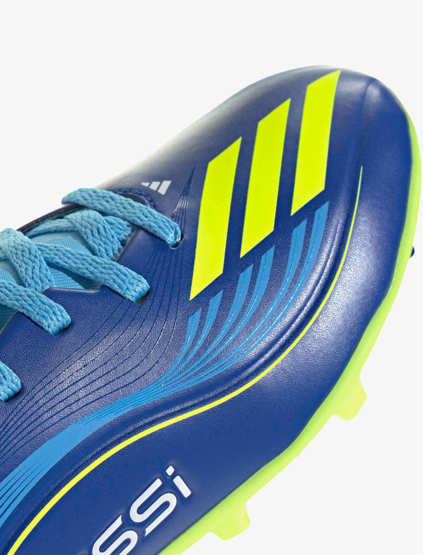 adidas F50 Messi Essential League Fg/Mg Çocuk Mavi Krampon adidas F50 Messi Essential League Fg/Mg Çocuk Mavi Krampon