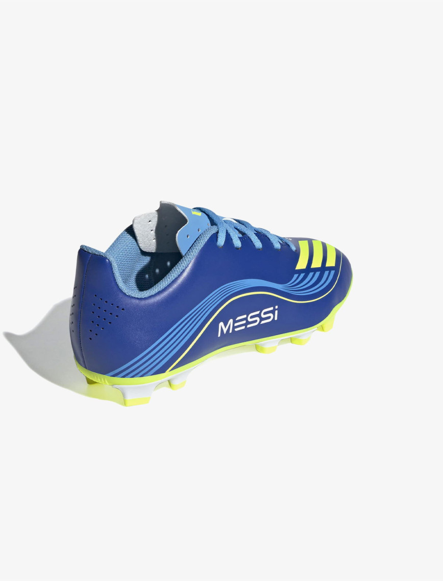 adidas F50 Messi Essential Club Çocuk Mavi Krampon