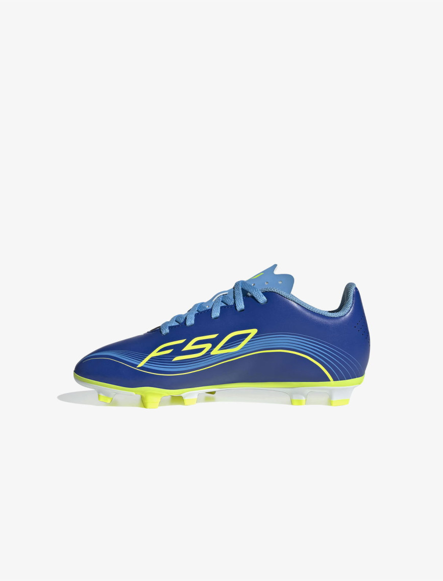 adidas F50 Messi Essential Club Çocuk Mavi Krampon