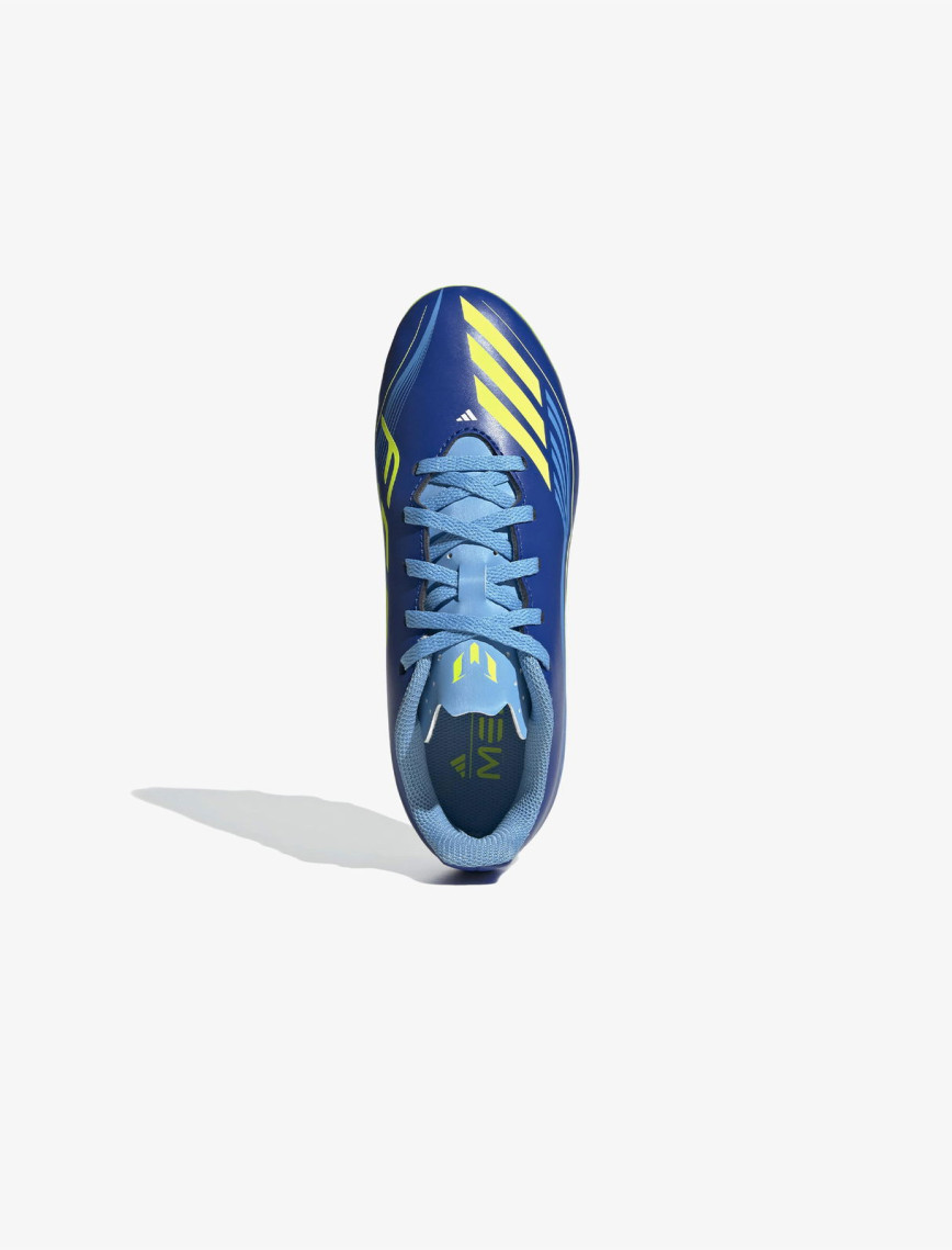 adidas F50 Messi Essential Club Çocuk Mavi Krampon