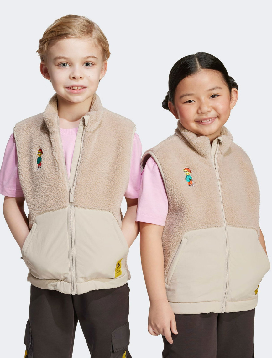 adidas LK Simpsons Çocuk Bej Yelek adidas LK Simpsons Çocuk Bej Yelek