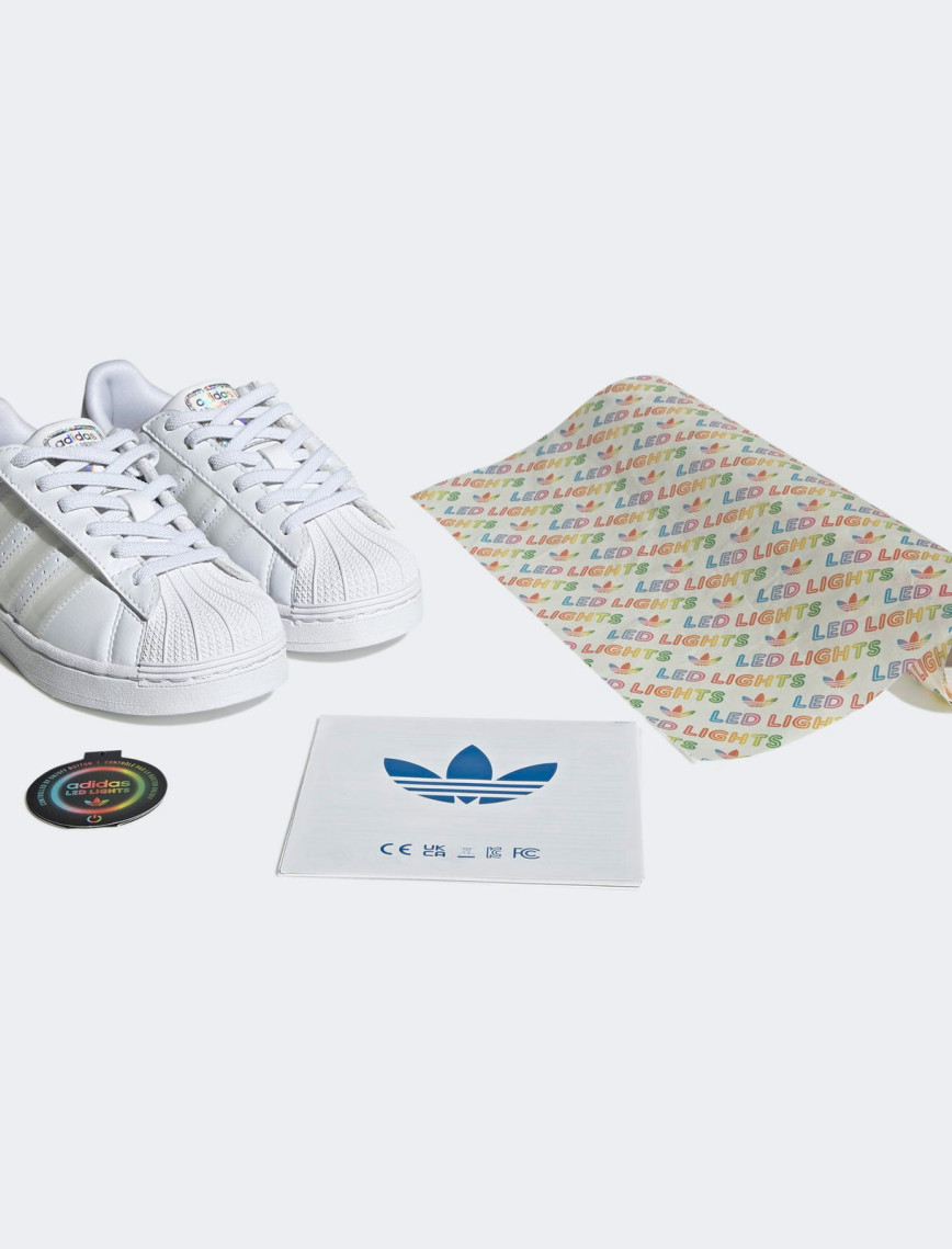 adidas Superstar Led Lights Işıklı Çocuk Beyaz Spor Ayakkabı