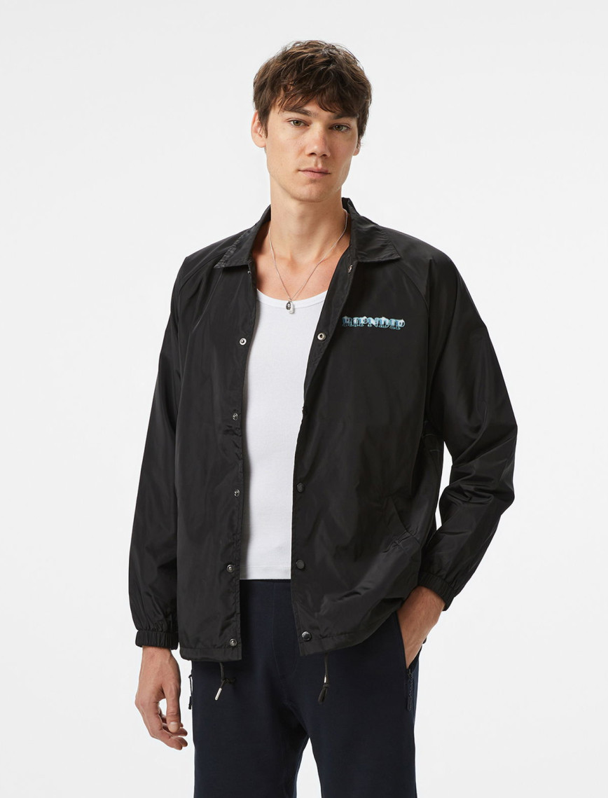 Ripndip Afterlife Coaches Erkek Siyah Ceket Ripndip Afterlife Coaches Erkek Siyah Ceket