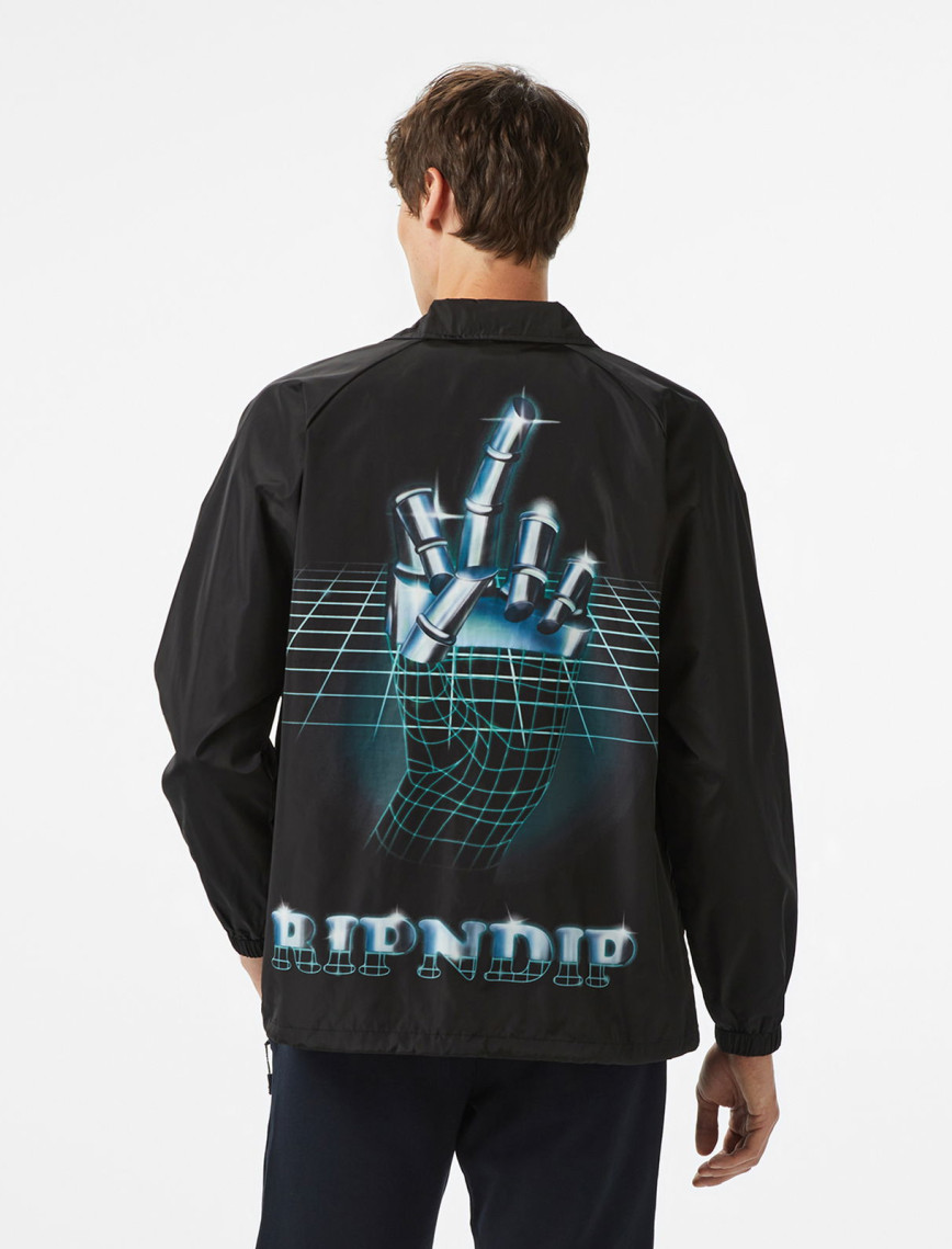 Ripndip Afterlife Coaches Erkek Siyah Ceket Ripndip Afterlife Coaches Erkek Siyah Ceket