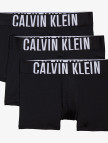 Calvin Klein Logolu Bel Lastikli Erkek Yeşil Gri Siyah 3'lü Boxer Calvin Klein Logolu Bel Lastikli Erkek Yeşil Gri Siyah 3'lü Boxer