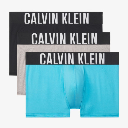 Calvin Klein Logolu Bel Lastikli Erkek Renkli 3'lü Boxer Calvin Klein Logolu Bel Lastikli Erkek Renkli 3'lü Boxer