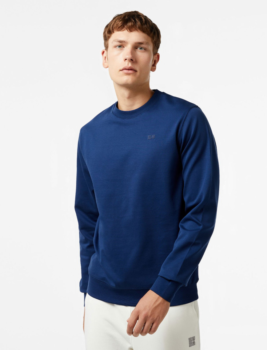 Sportempt St279 Erkek Lacivert Sweatshirt Sportempt St279 Erkek Lacivert Sweatshirt