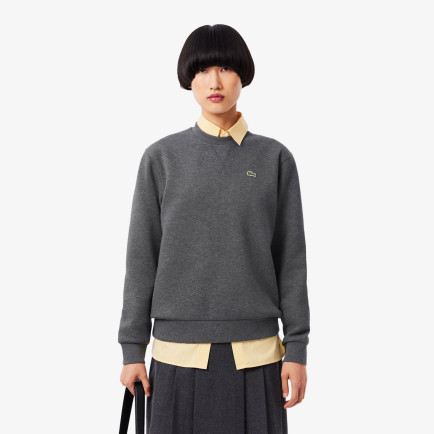 Lacoste Kadın Relaxed Fit Bisiklet Yaka Gri Sweatshirt Lacoste Kadın Relaxed Fit Bisiklet Yaka Gri Sweatshirt