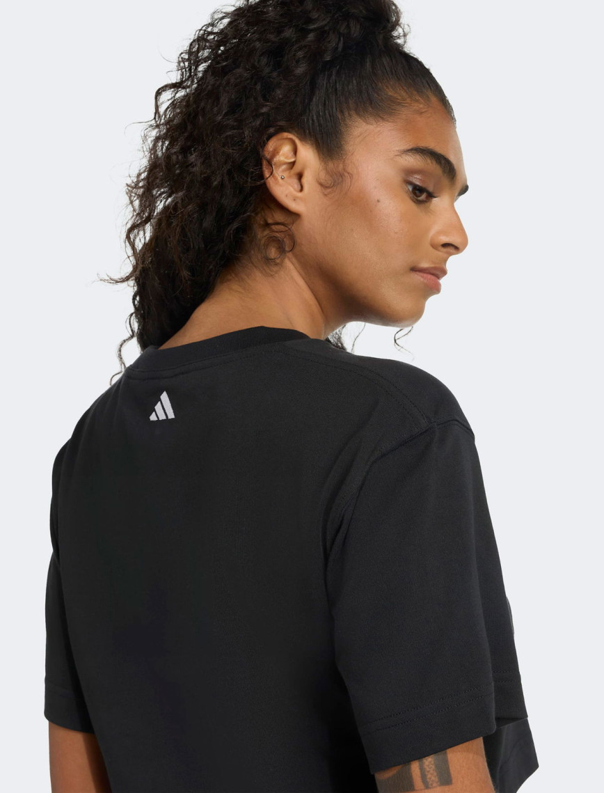 adidas Fortnite Crop Kadın Siyah T-Shirt adidas Fortnite Crop Kadın Siyah T-Shirt