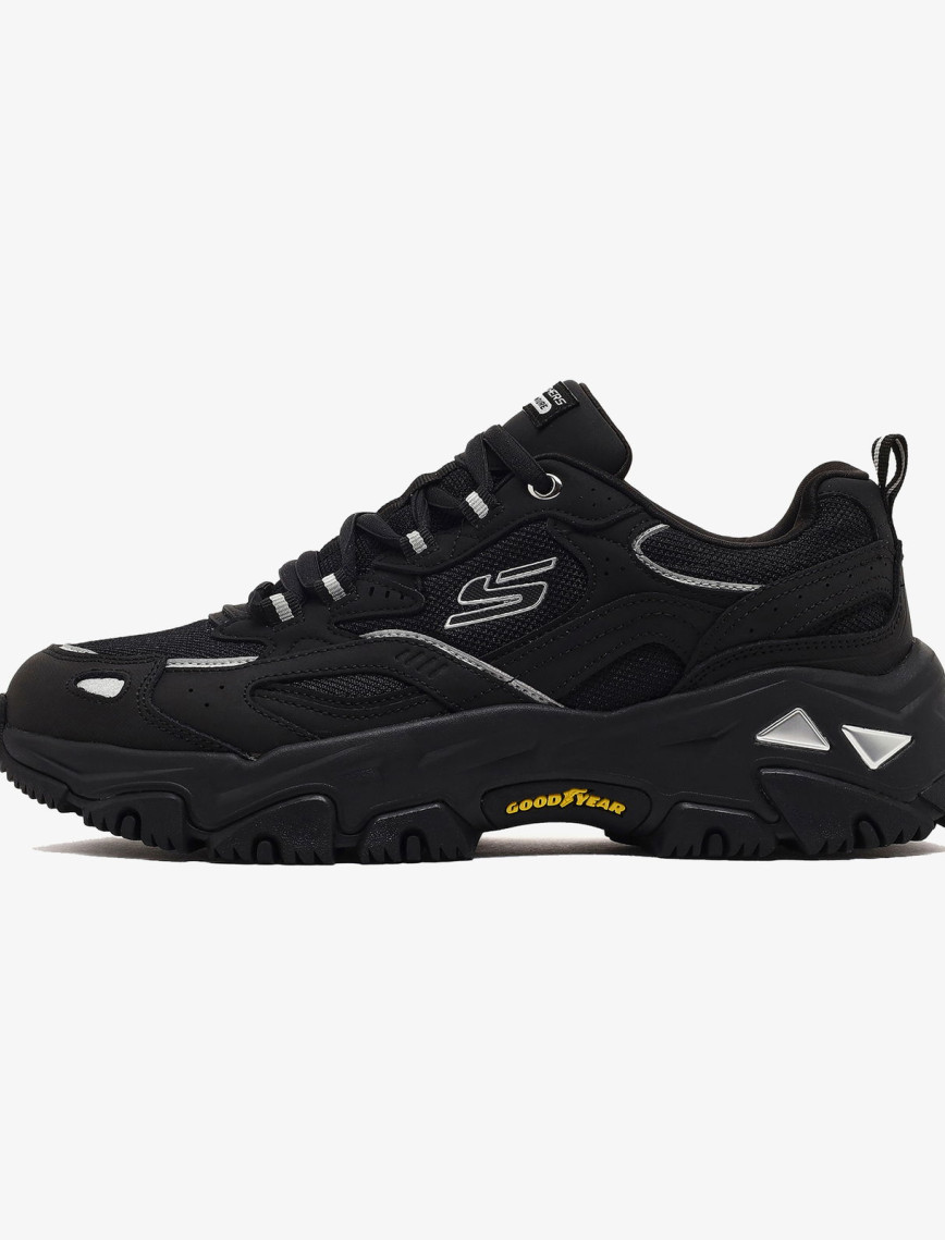 Skechers D?Lites Hiker Erkek Siyah Spor Ayakkabı