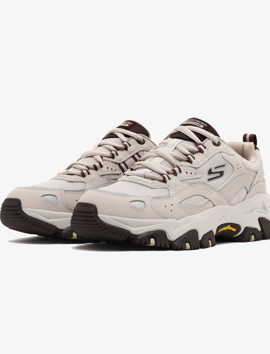 Skechers D?Lites Hiker Erkek Gri Spor Ayakkabı