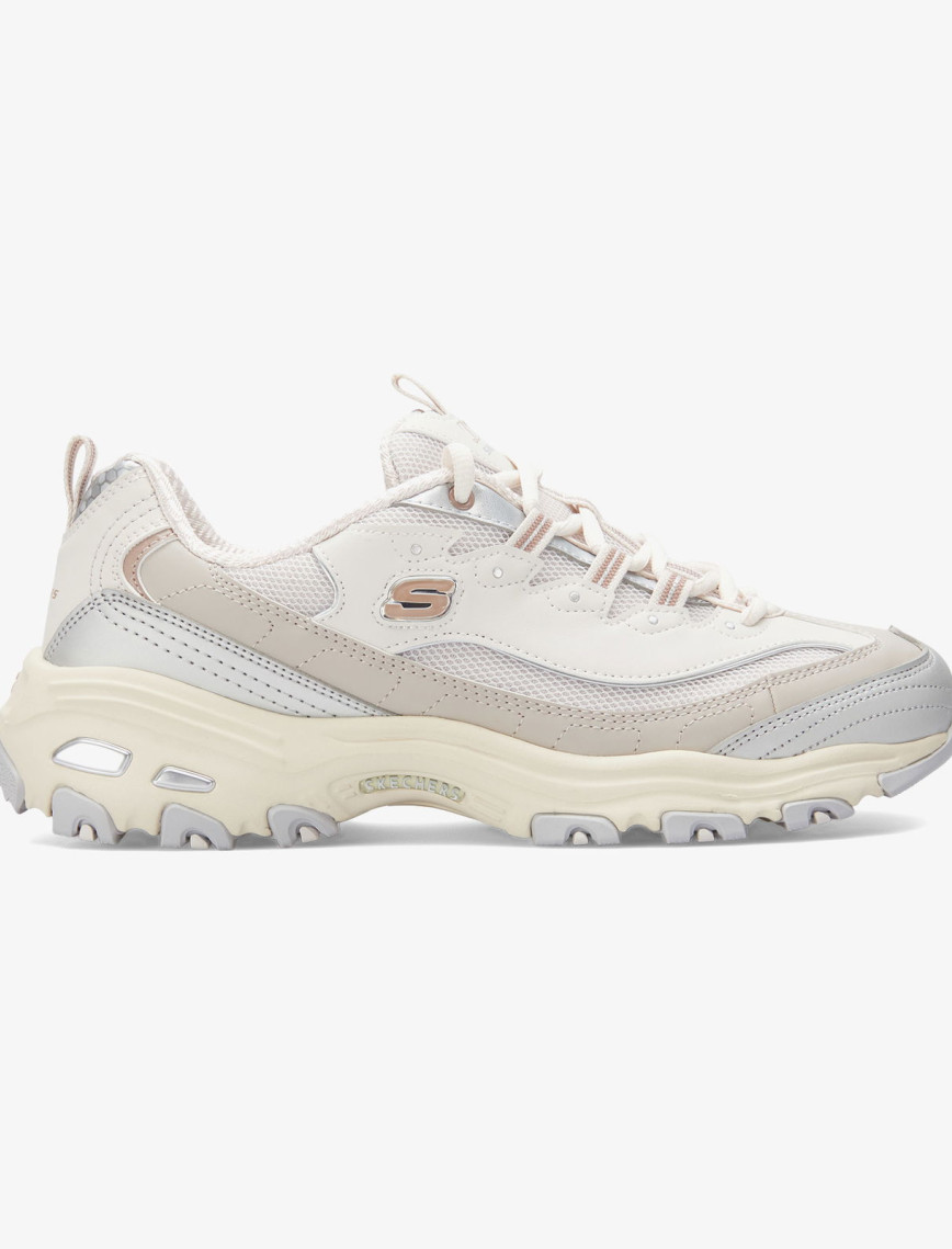 Skechers D?Lites Kadın Bej Spor Ayakkabı Skechers D?Lites Kadın Bej Spor Ayakkabı