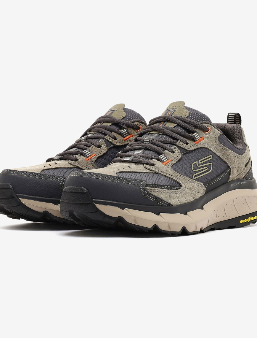 Skechers D'Lux Pro Erkek Bej Outdoor Ayakkabı Skechers D'Lux Pro Erkek Bej Outdoor Ayakkabı