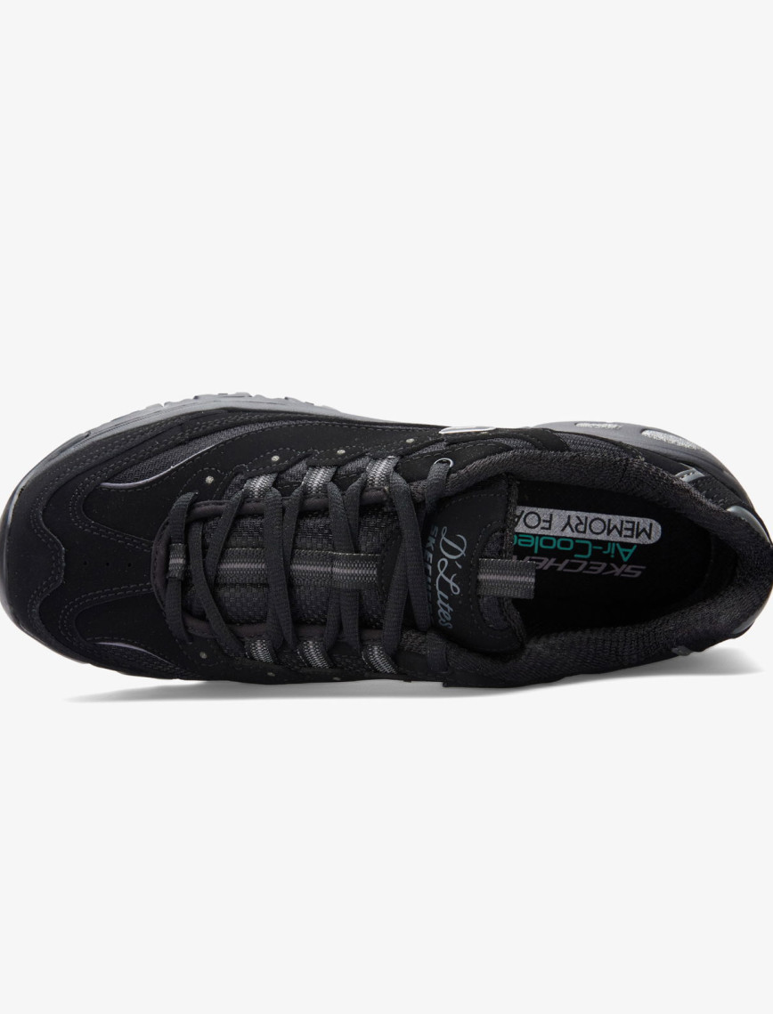 Skechers D'Lites Biggest Fan Kadın Siyah Spor Ayakkabı Skechers D'Lites Biggest Fan Kadın Siyah Spor Ayakkabı