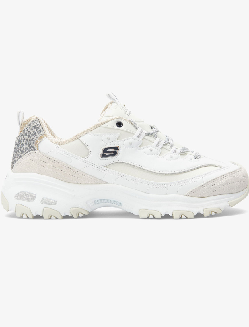 Skechers D'Lites Kadın Beyaz Spor Ayakkabı Skechers D'Lites Kadın Beyaz Spor Ayakkabı