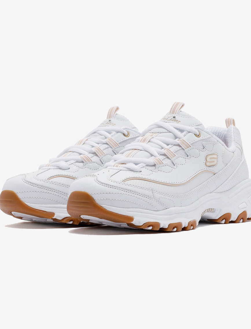 Skechers D'Lites Good Neutral Kadın Beyaz Spor Ayakkabı Skechers D'Lites Good Neutral Kadın Beyaz Spor Ayakkabı
