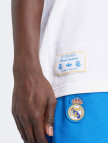 adidas Real Madrid Terrace Icons Erkek Beyaz T-Shirt adidas Real Madrid Terrace Icons Erkek Beyaz T-Shirt
