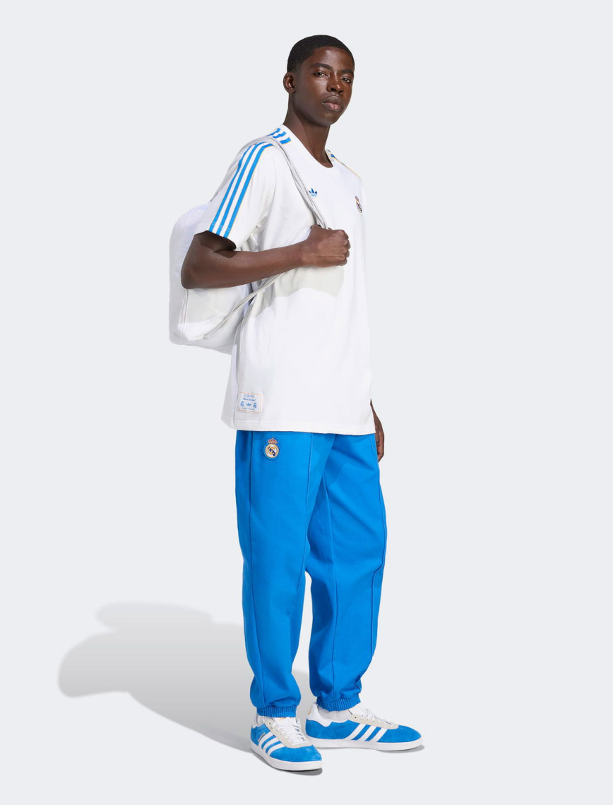 adidas Real Madrid Terrace Icons Erkek Beyaz T-Shirt adidas Real Madrid Terrace Icons Erkek Beyaz T-Shirt