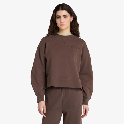 Timberland Lush Comfort Crew Kadın Kahverengi Sweatshirt Timberland Lush Comfort Crew Kadın Kahverengi Sweatshirt