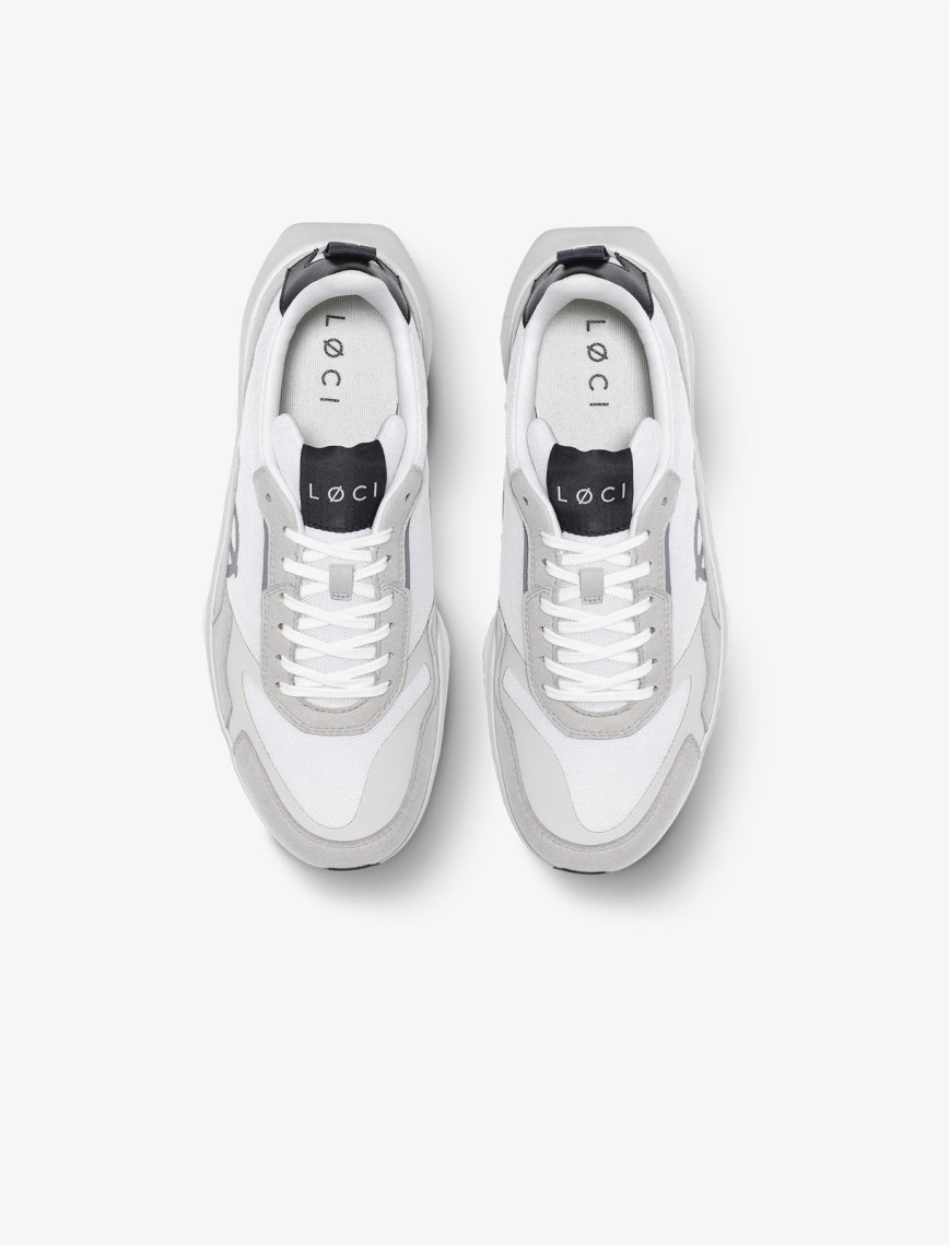 Loci Flo Unisex Beyaz/Gri Spor Ayakkabı Loci Flo Unisex Beyaz/Gri Spor Ayakkabı