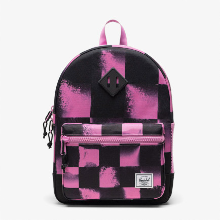 Herschel Supply Co Heritage Checkered Çocuk Siyah/Pembe Sırt Çantası Herschel Supply Co Heritage Checkered Çocuk Siyah/Pembe Sırt Çantası