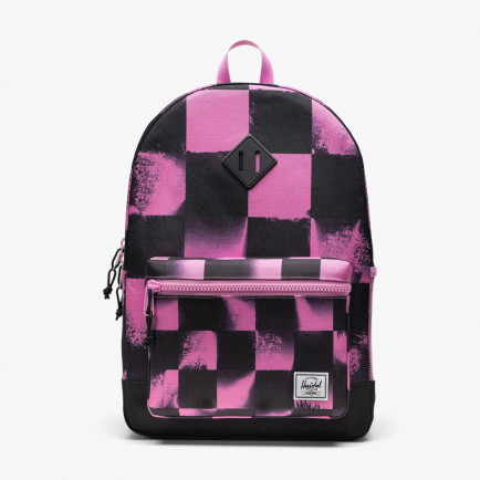 Herschel Heritage Checkered Çocuk Siyah/Pembe Sırt Çantası Herschel Heritage Checkered Çocuk Siyah/Pembe Sırt Çantası