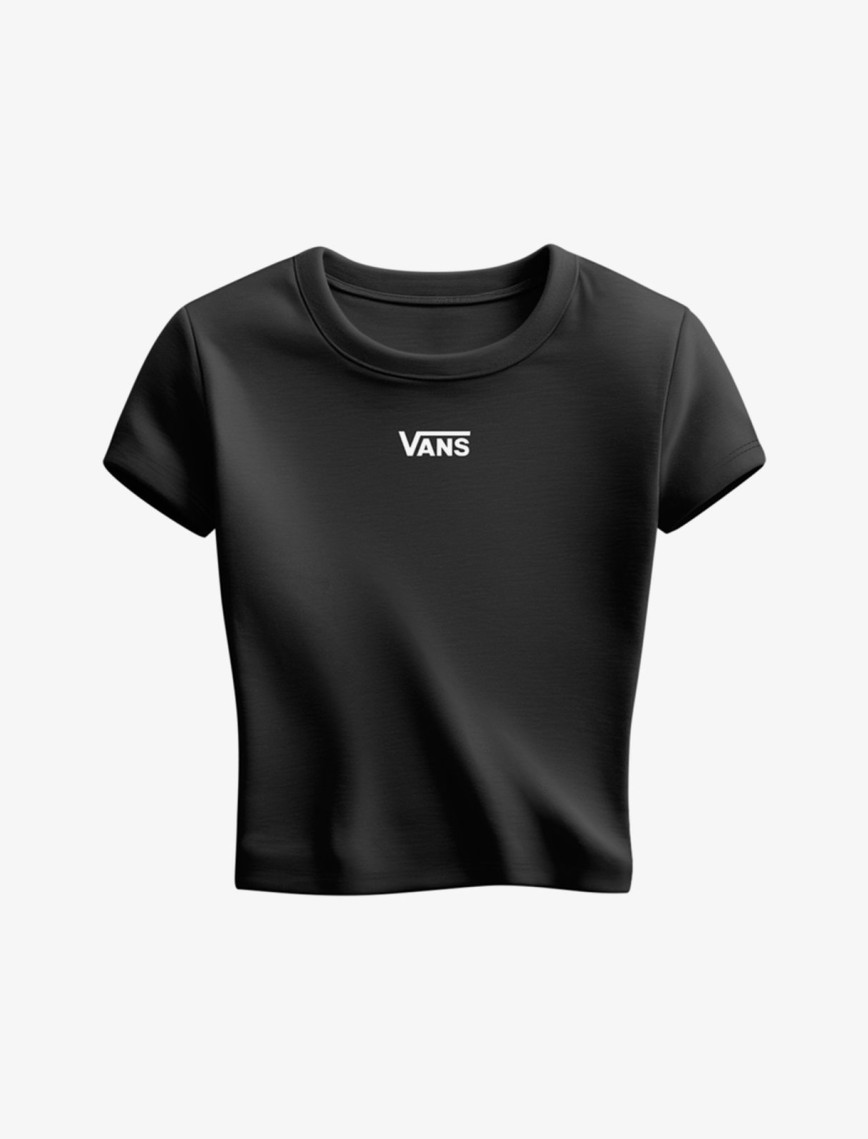 Vans Cameron Kadın Siyah T-Shirt Vans Cameron Kadın Siyah T-Shirt