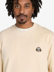 Timberland Three Patch Logo Erkek Bej Sweatshirt Timberland Three Patch Logo Erkek Bej Sweatshirt
