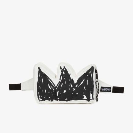 Eastpak Crown Bag Basquiat Unisex Beyaz Bel Çantası