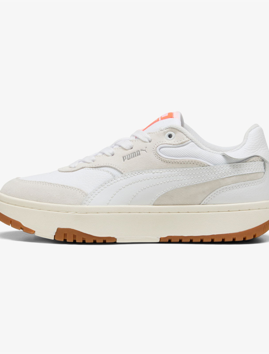 Puma Cali Sylva Vintage Kadın Beyaz Spor Ayakkabı Puma Cali Sylva Vintage Kadın Beyaz Spor Ayakkabı