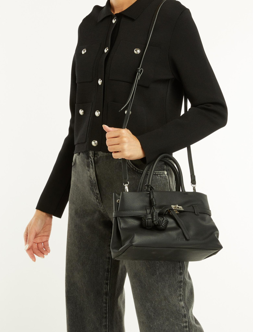 Divarese Kadın Siyah Baskılı Çanta Divarese Kadın Siyah Baskılı Çanta