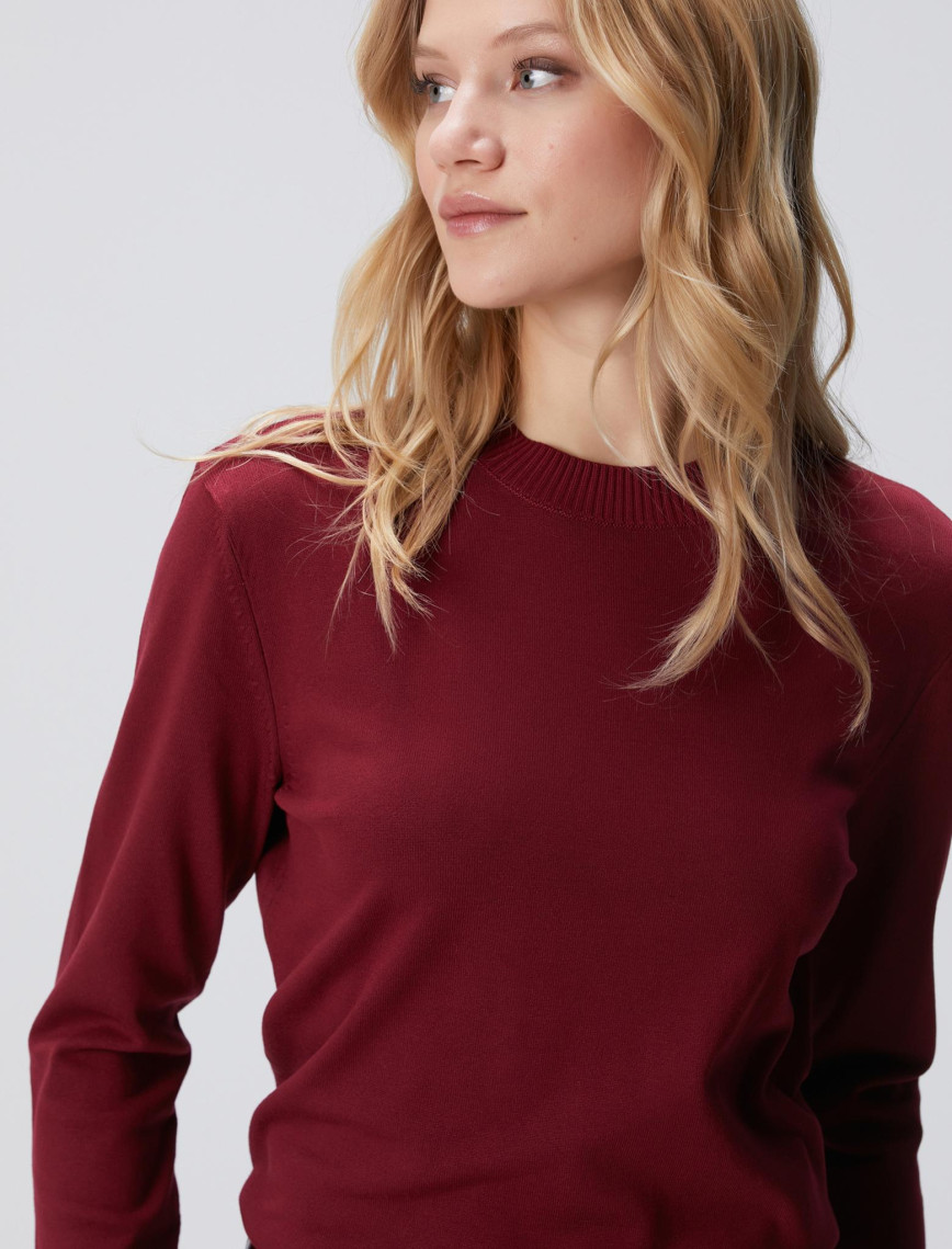 Network Kadın Bordo Basic Kazak Network Kadın Bordo Basic Kazak