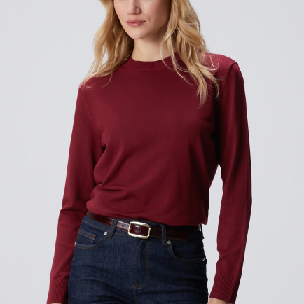 Network Kadın Bordo Basic Kazak Network Kadın Bordo Basic Kazak