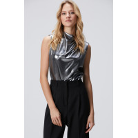 Network Kadın Siyah Bluz