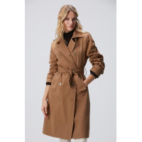 Network Kadın Koyu Bej Pardösü Network Kadın Koyu Bej Pardösü