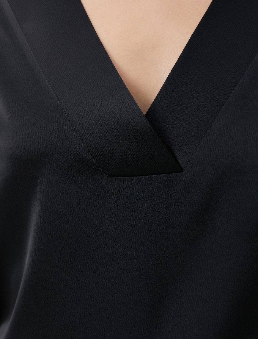 Network Kadın Siyah Bluz