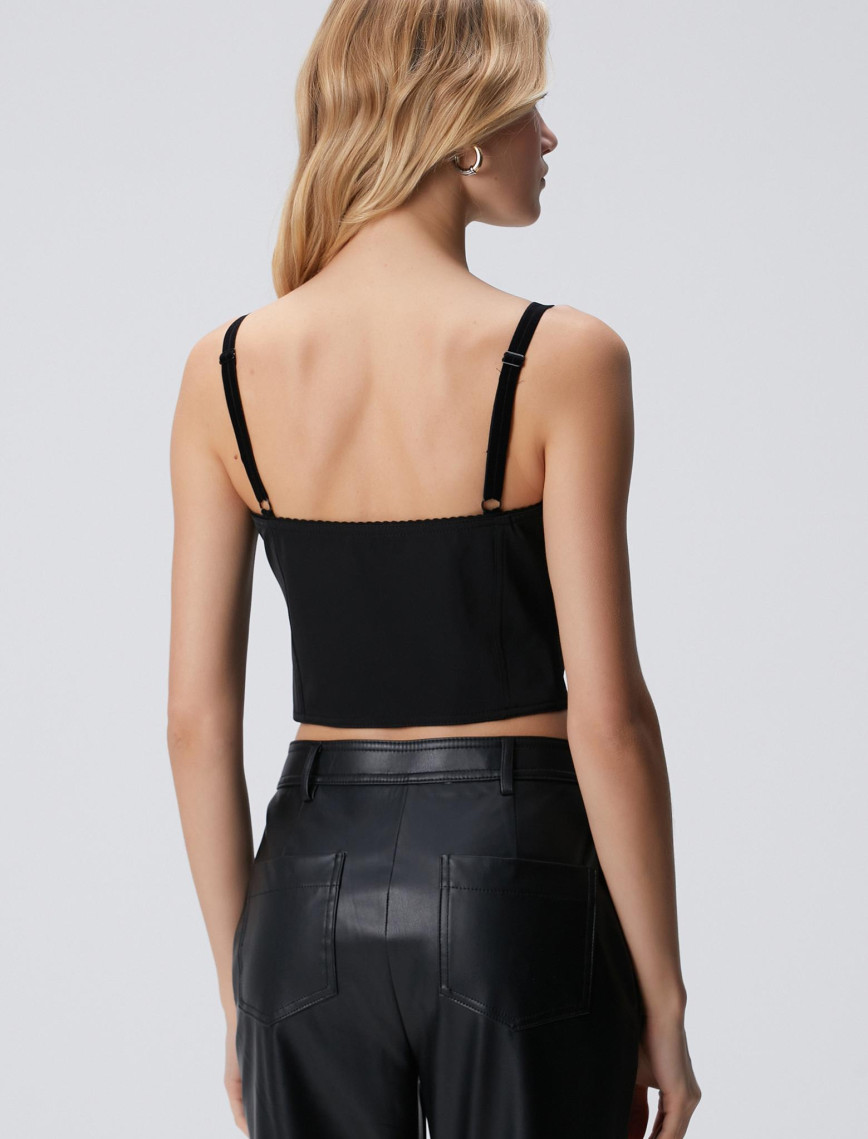 Network Kadın Siyah Agraflı Büstiyer Network Kadın Siyah Agraflı Büstiyer