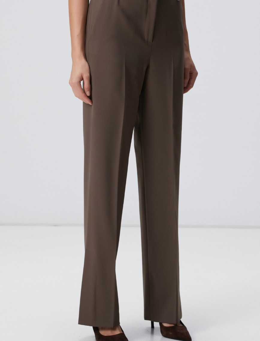 Network Kadın Vizon Yün Karışımlı Pantolon Network Kadın Vizon Yün Karışımlı Pantolon