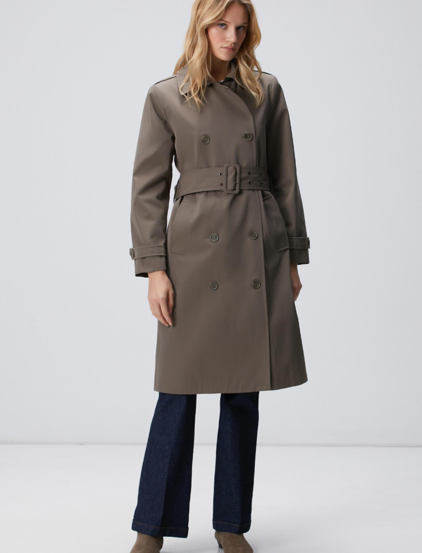 Network Kadın Haki Pardesü Network Kadın Haki Pardesü