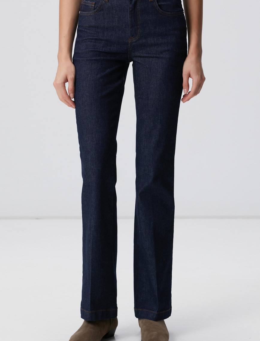 Network Kadın Indigo Denim Pantolon Network Kadın Indigo Denim Pantolon