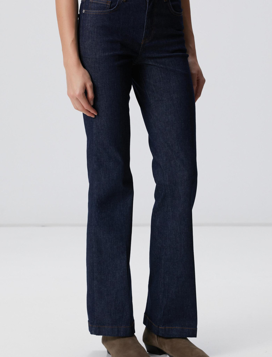 Network Kadın Indigo Denim Pantolon Network Kadın Indigo Denim Pantolon