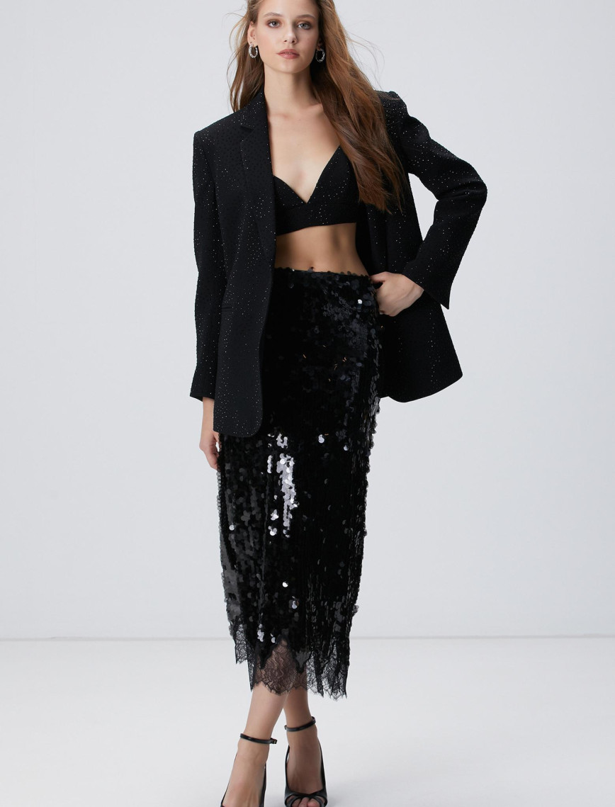 Network Kadın Siyah Etek Network Kadın Siyah Etek