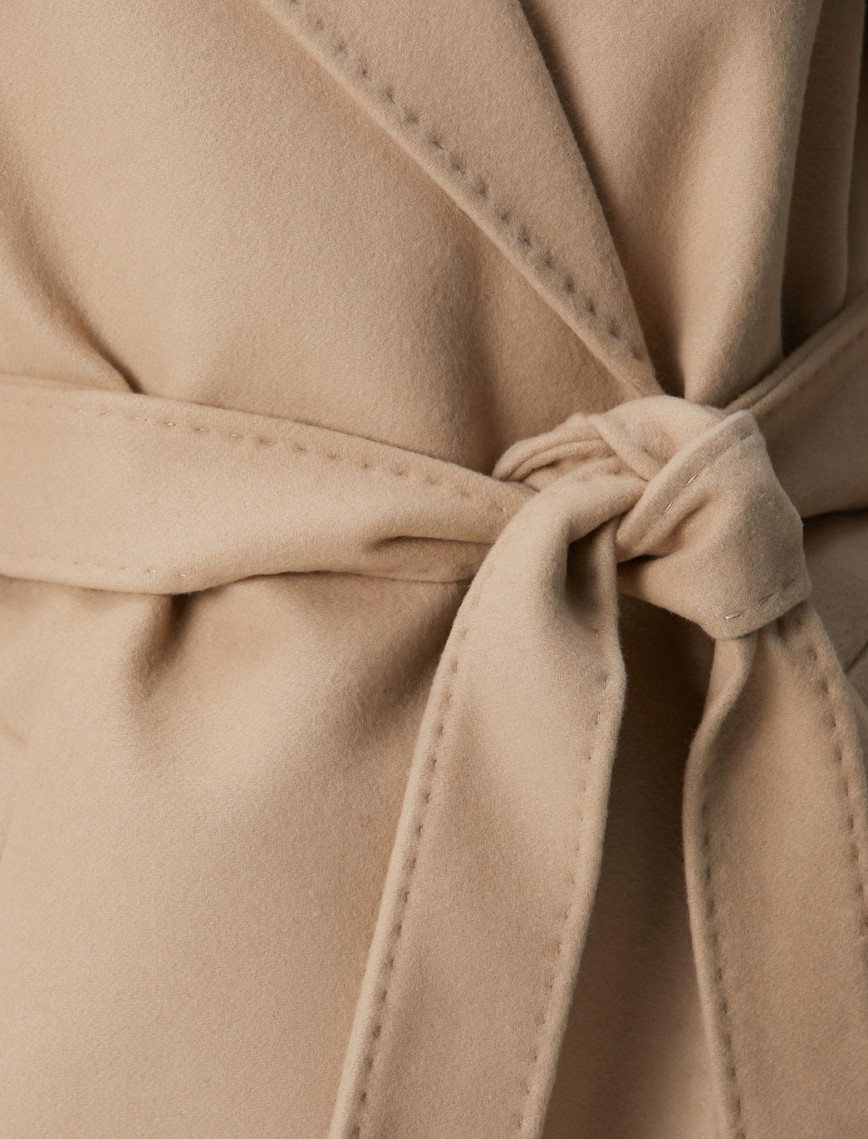 Network Kadın Taş Kaşmir ve Yün Karışımlı Manto