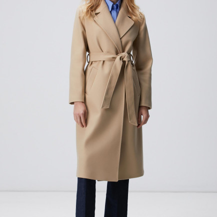 Network Kadın Taş Kaşmir ve Yün Karışımlı Manto Network Kadın Taş Kaşmir ve Yün Karışımlı Manto