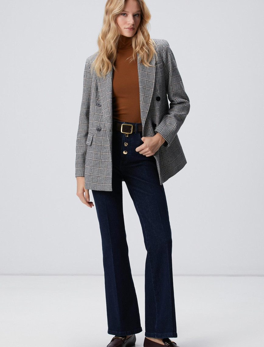 Network Kadın Indigo Denim Pantolon Network Kadın Indigo Denim Pantolon