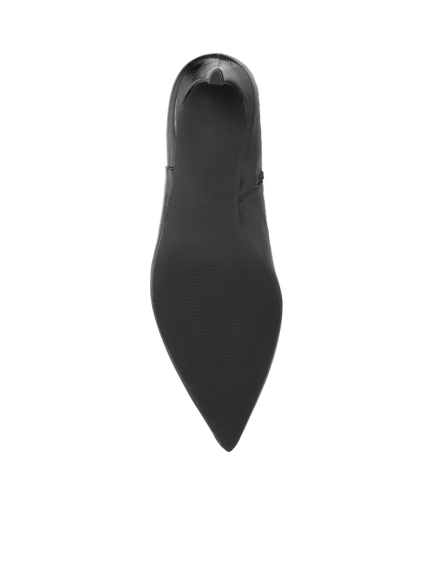 Divarese Kadın Siyah Kroko Desenli Çizme Divarese Kadın Siyah Kroko Desenli Çizme