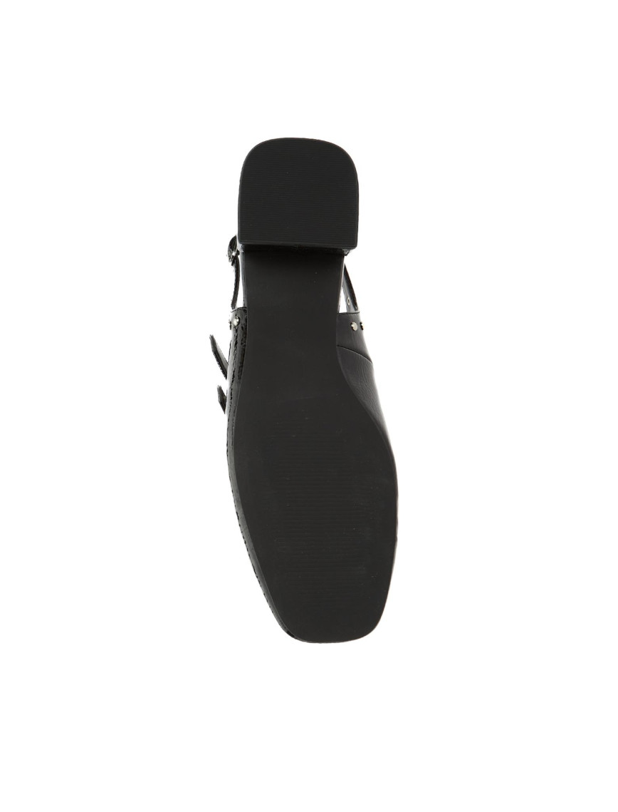 Divarese Kadın Siyah Taşlı Babet Divarese Kadın Siyah Taşlı Babet