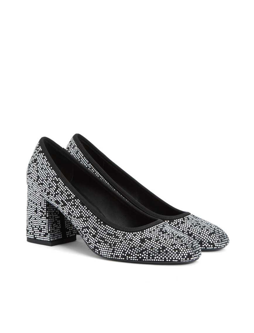 Divarese Kadın Silver Taşlı Topuklu Ayakkabı Divarese Kadın Silver Taşlı Topuklu Ayakkabı