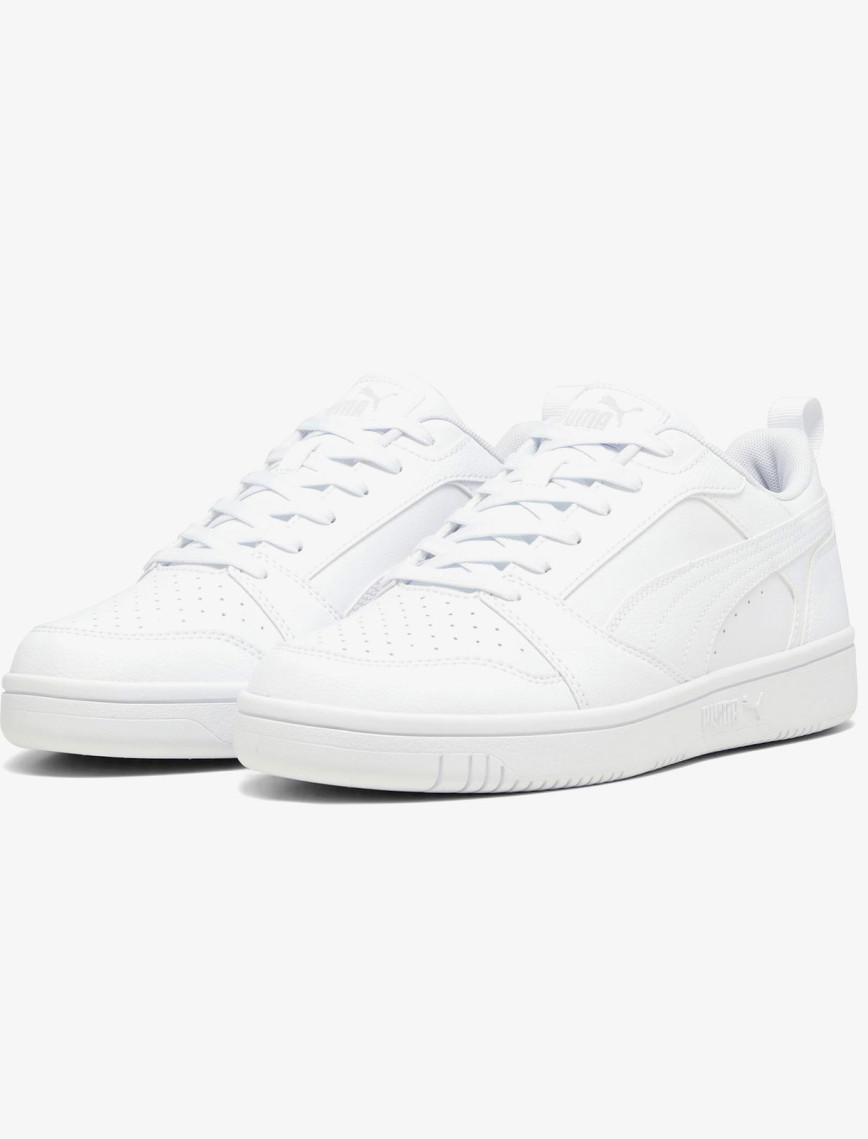 Puma Rebound V6 Low Unisex Beyaz Spor Ayakkabı Puma Rebound V6 Low Unisex Beyaz Spor Ayakkabı